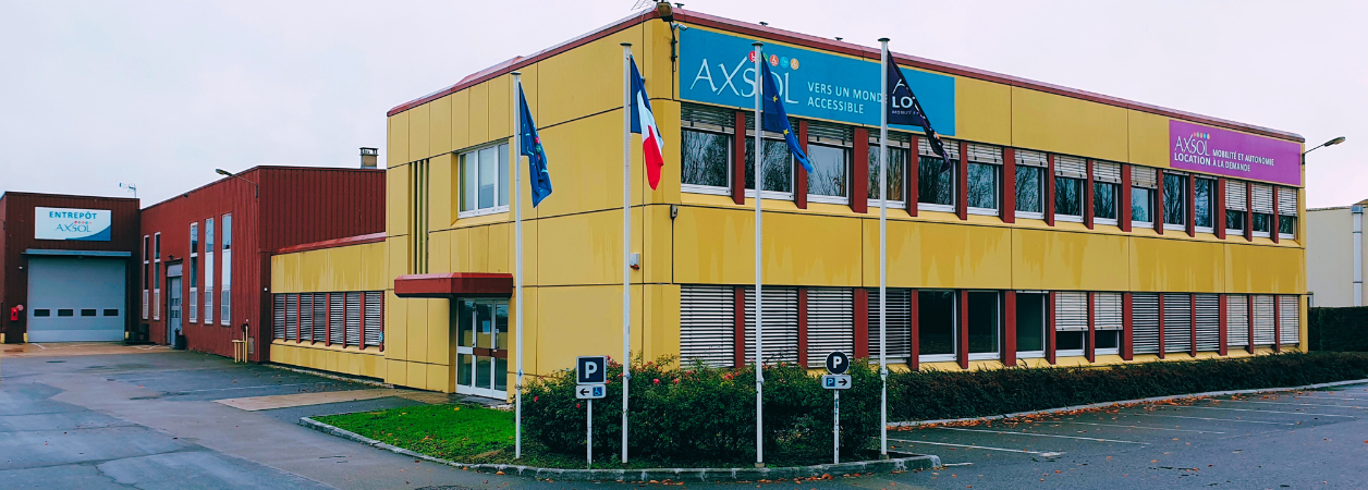 les locaux de la société AXSOL située à Trappes