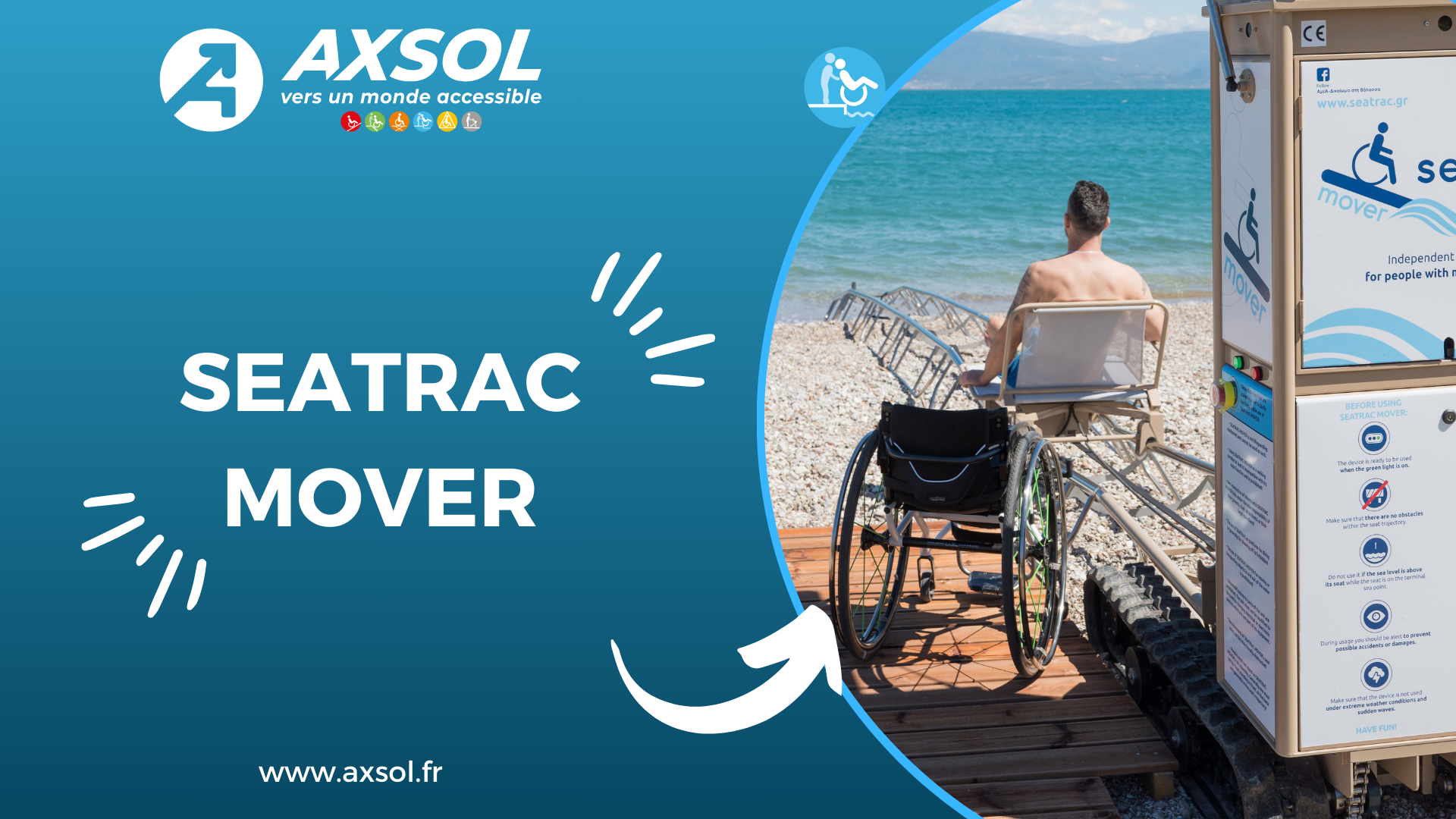 Dispositif de baignade Seatrac Mover