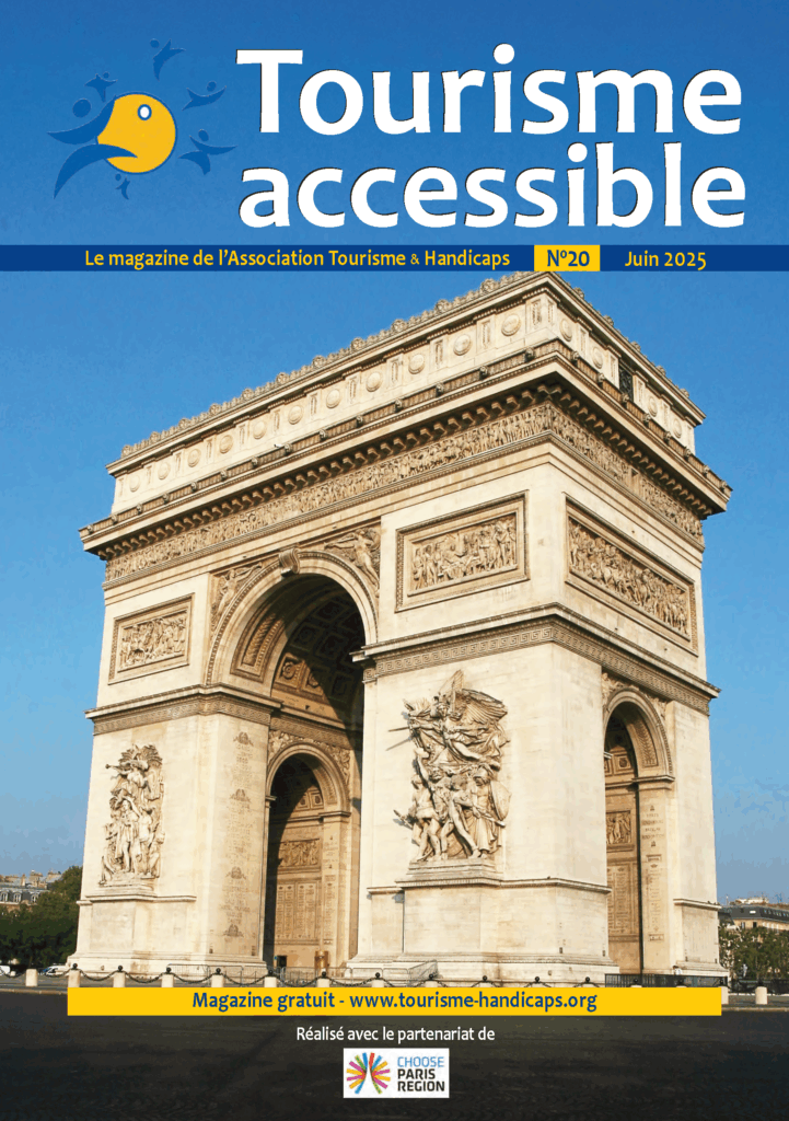 Couverture du magazine Tourisme Accessible de mois de juin 2025